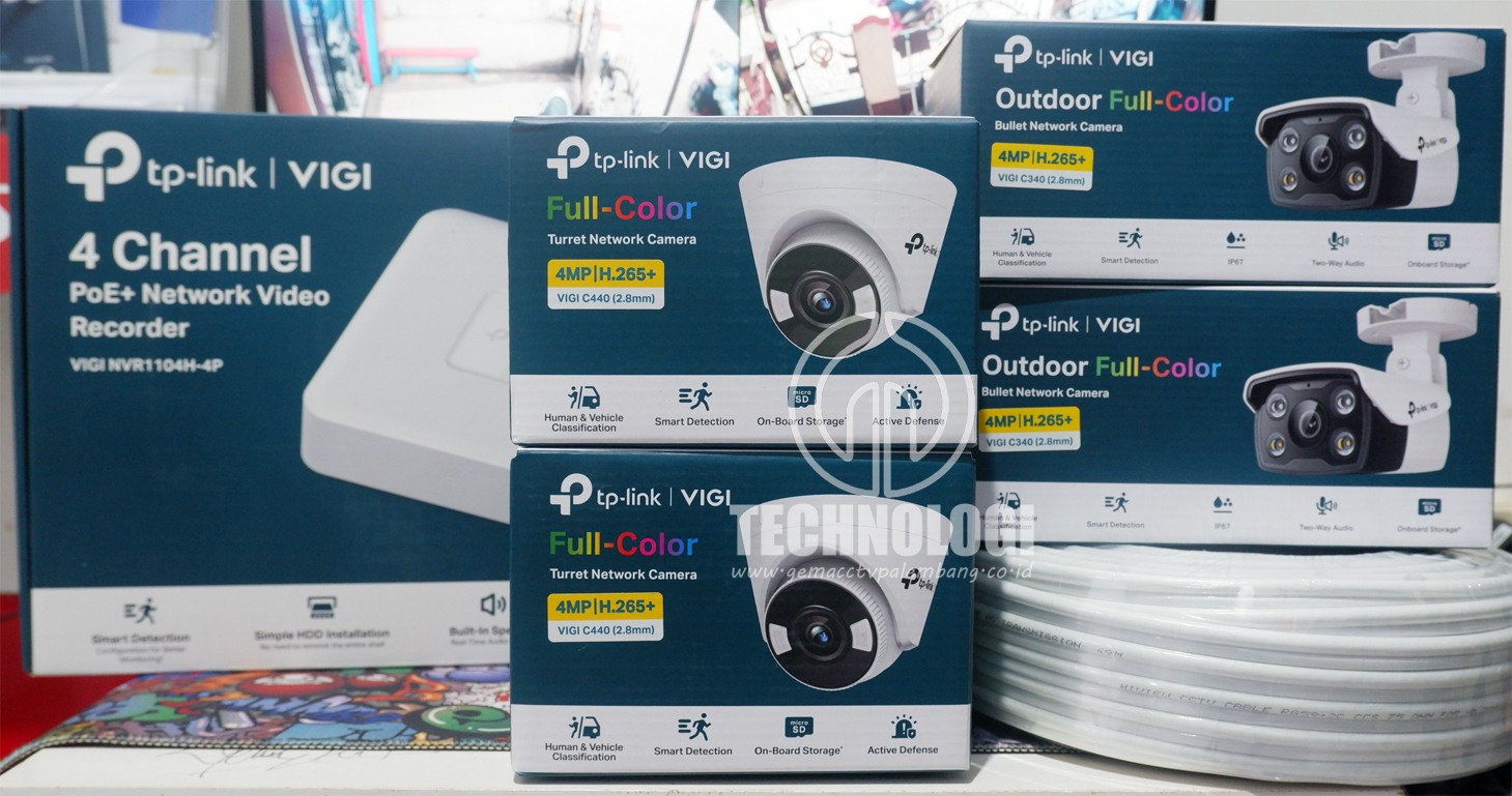 Paket IP Cam Tplink 4mp 2ways audio